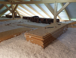 Zateplení rodinného domu se sedlovou střechou